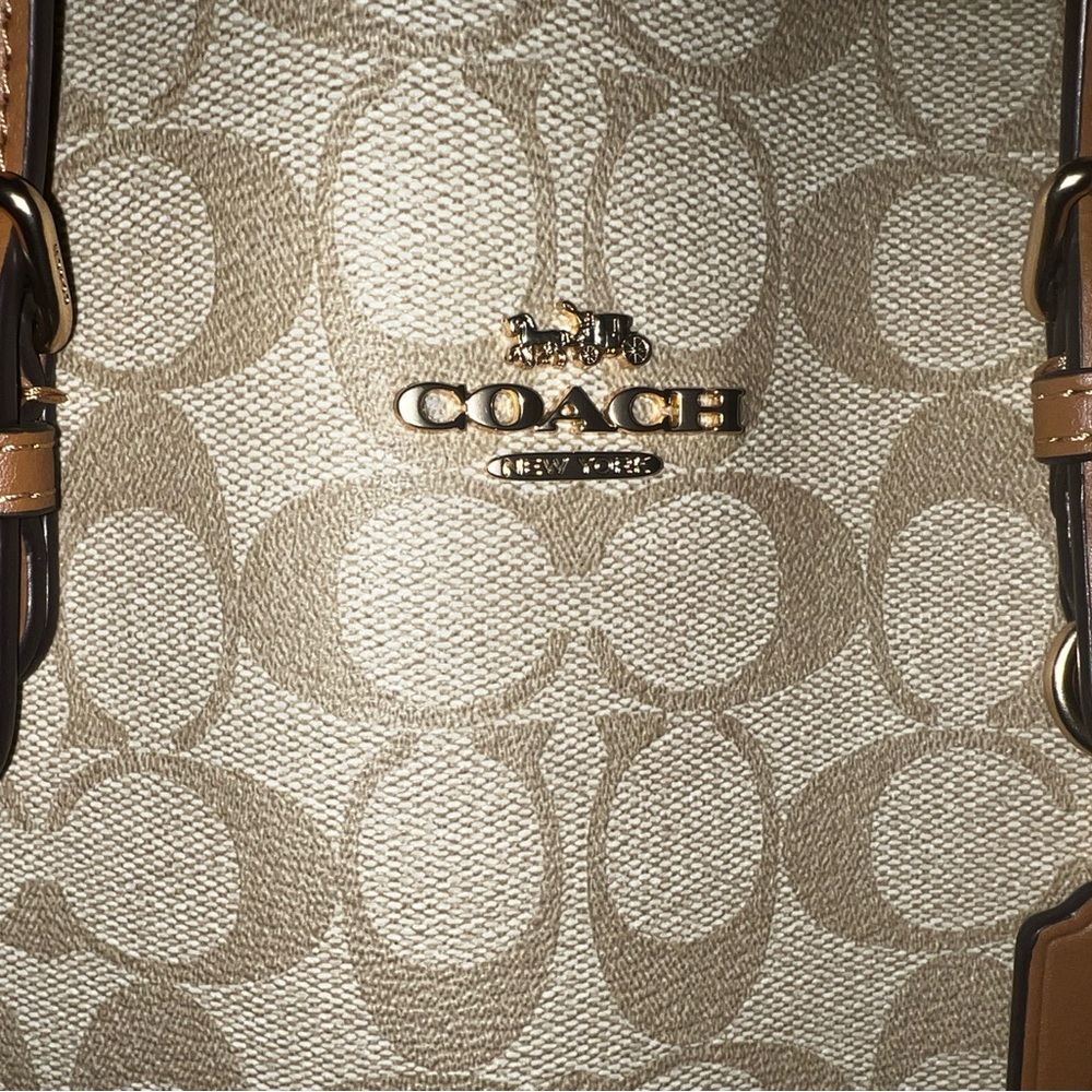 Coach Signature Mollie Tote 25 - Picture 9 of 9